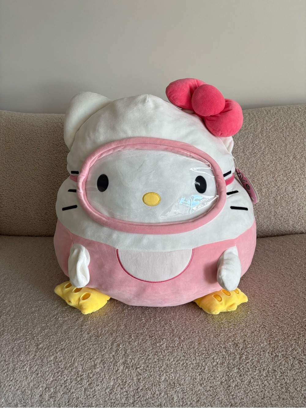 RARE XL Hello Kitty Jumbo Scuba Squishmallow